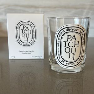 Patchouli cleaned jar and box